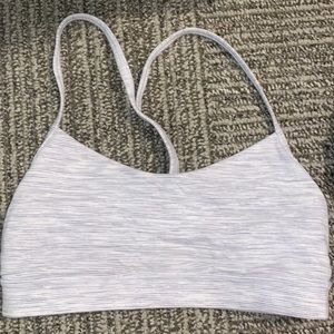 Two toned grey Lululemon sports bra (used)